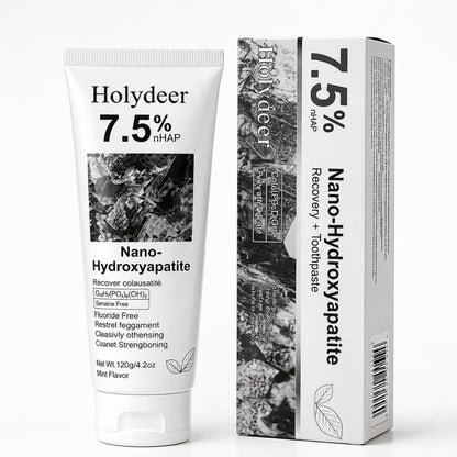 Holydeer Recovery Toothpaste 7.5 Percent Nano Hydroxyapatite - 120g