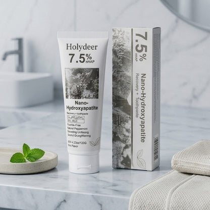 Holydeer Recovery Toothpaste 7.5 Percent Nano Hydroxyapatite - 120g