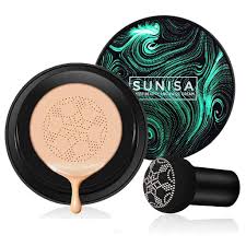 SUNISA Foundation Base Waterproof Mushroom Head Air Cushion CC Cream