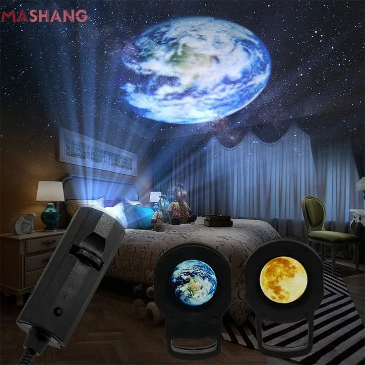 Solar Planets Space Projector Night Light - With 10 Lens (5)