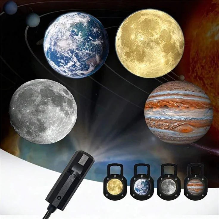 Solar Planets Space Projector Night Light - With 10 Lens (5)